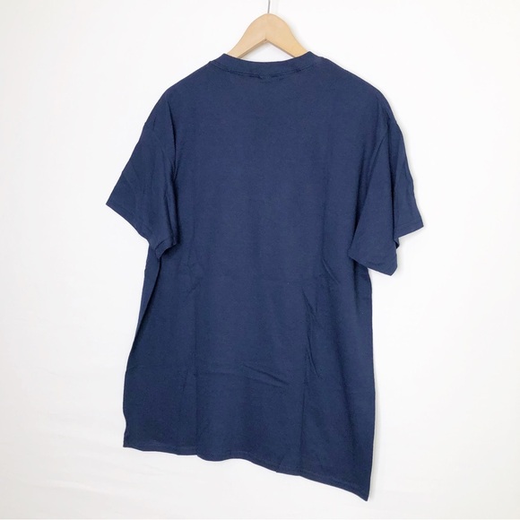 No bad vibes navy blue graphic print T-shirt - Picture 7 of 8